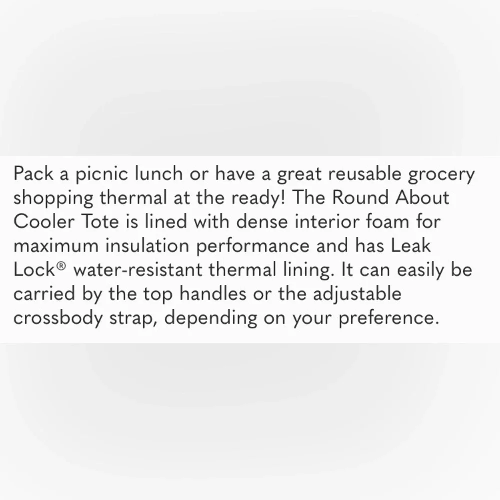 ThirtyOne round about cooler tote - Picture 2 of 3